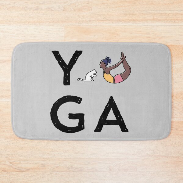 Item preview, Yoga flow with cat 1 designed and sold by Trio's Stuff.