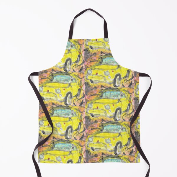 Item preview, fiat 500 yellow - 12 designed and sold by walterfest.