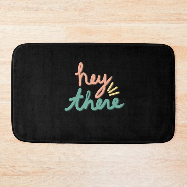 Item preview, Hey there pink blue and yellow lettering  designed and sold by Shus-arts.