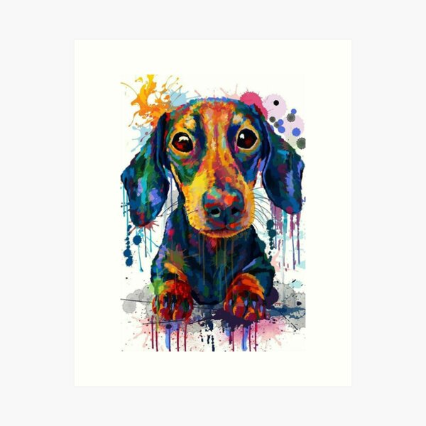 Item preview, Dachshund Dog Art designed and sold by Coolstuff4you71.