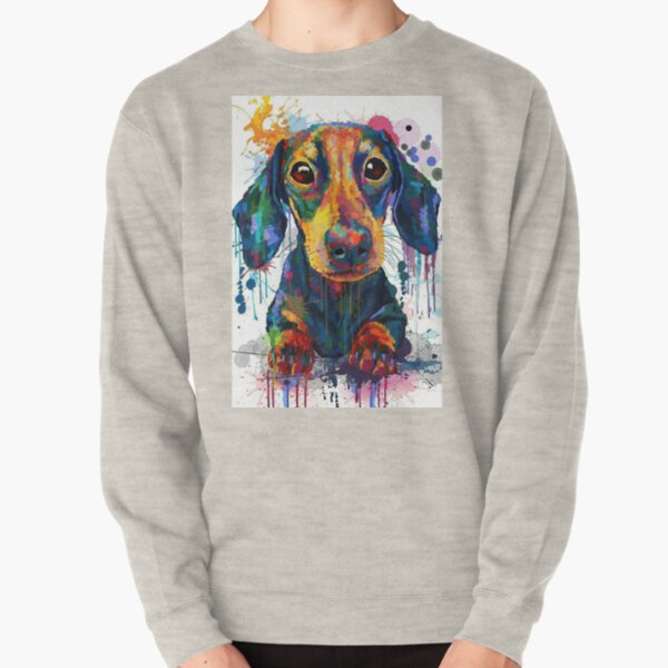 Dackel Hund Art Pullover
