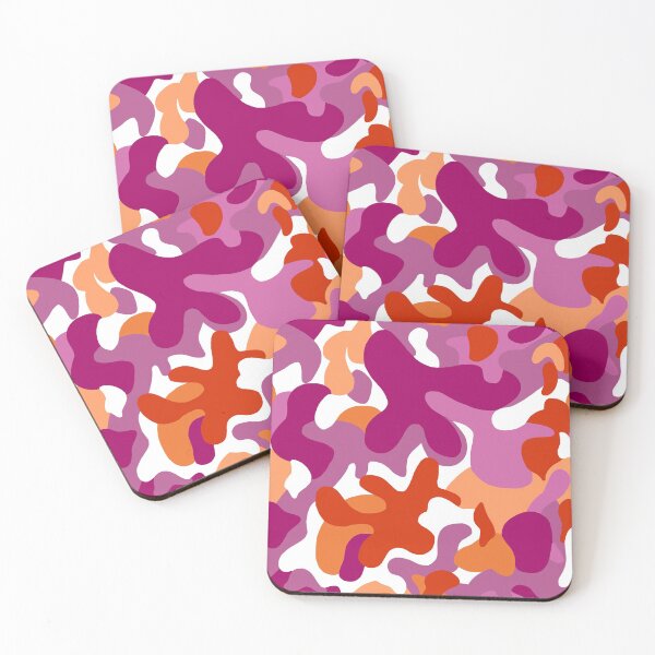 Item preview, Orange & purple camouflage designed and sold by BobaPuma.
