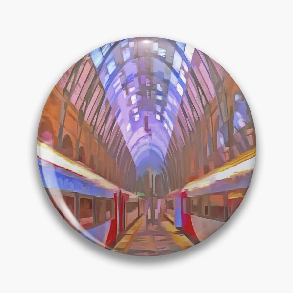 Item preview, Kings Cross Station Platform Pop Art designed and sold by Londonimages.
