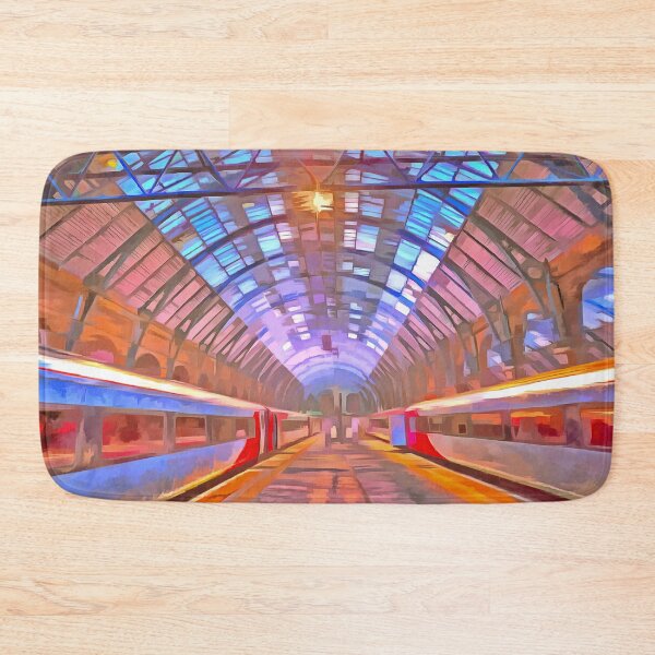 Item preview, Kings Cross Station Platform Pop Art designed and sold by Londonimages.