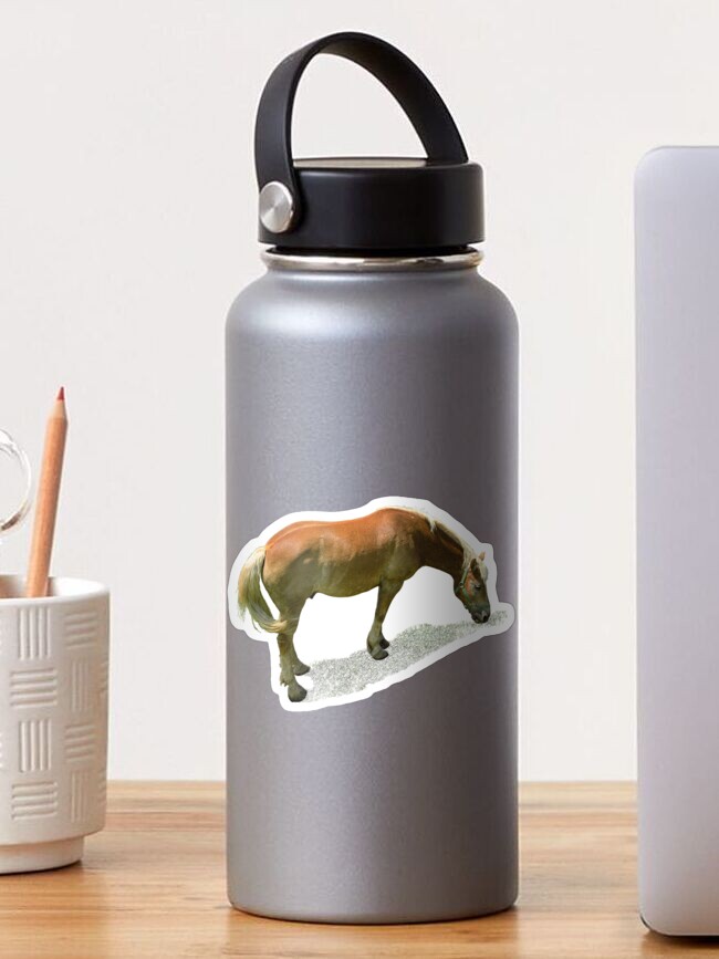 Thumbnail 1 of 3, Sticker, Horse from Kristberg (T-Shirt & iPhone case) designed and sold by Lenka.