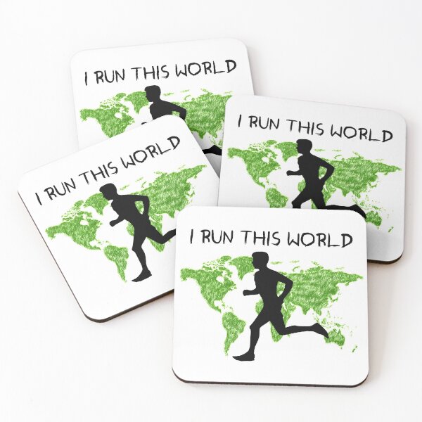 Item preview, I Run This World Boy Man Runner designed and sold by nerdchild.