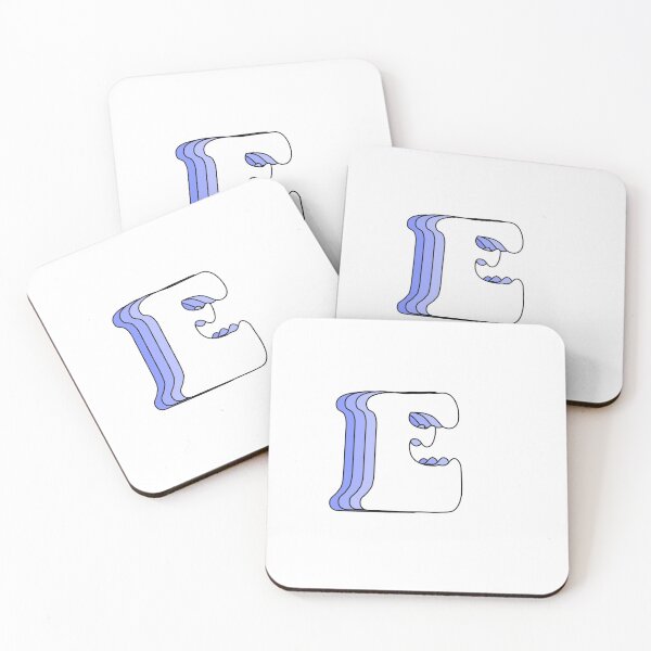 Item preview, blue E  designed and sold by DesignsByLuna.