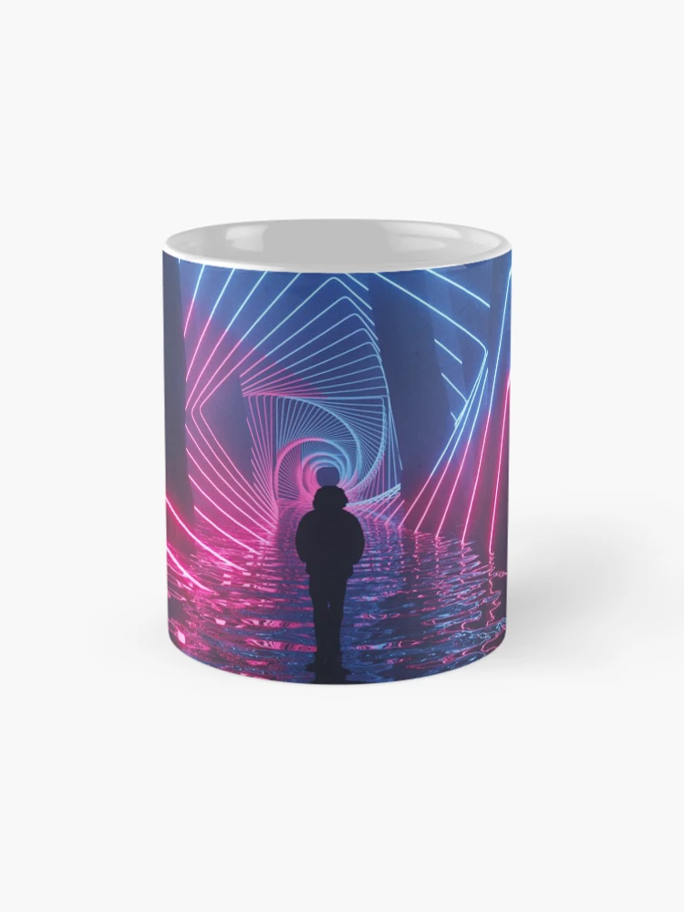 Thumbnail 4 of 6, Coffee Mug, Sublime Projection designed and sold by Devansh Atray.