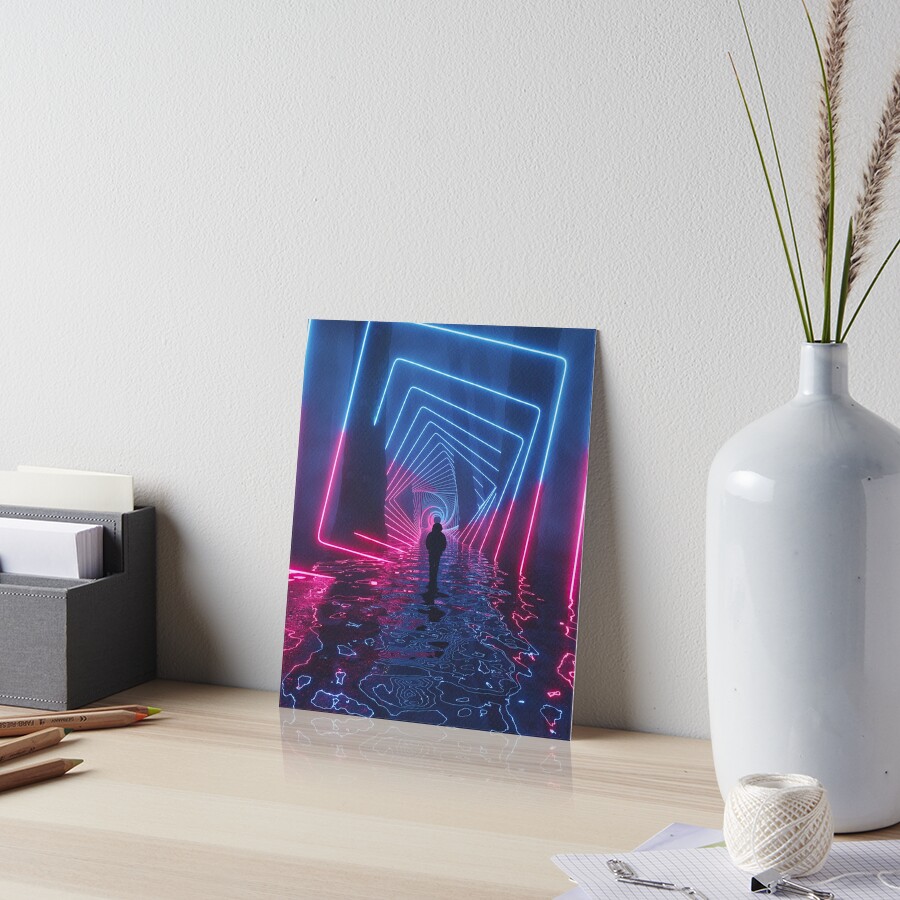 Item preview, Art Board Print designed and sold by 3devansh.