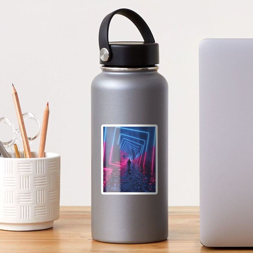 Item preview, Glossy Sticker designed and sold by 3devansh.