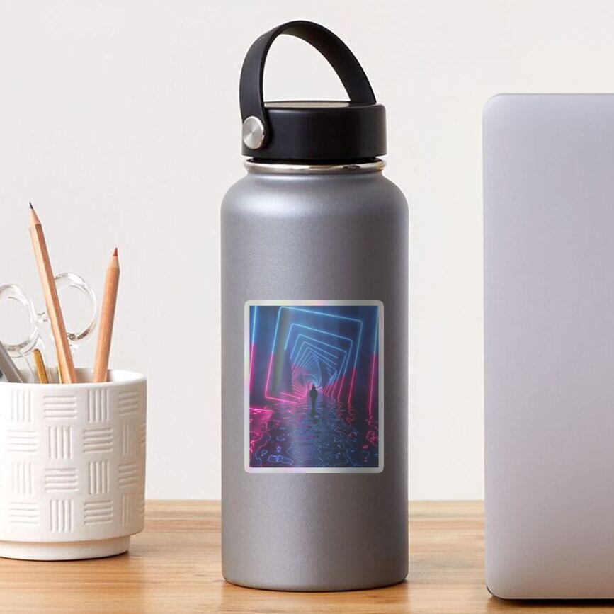 Item preview, Holographic Sticker designed and sold by 3devansh.
