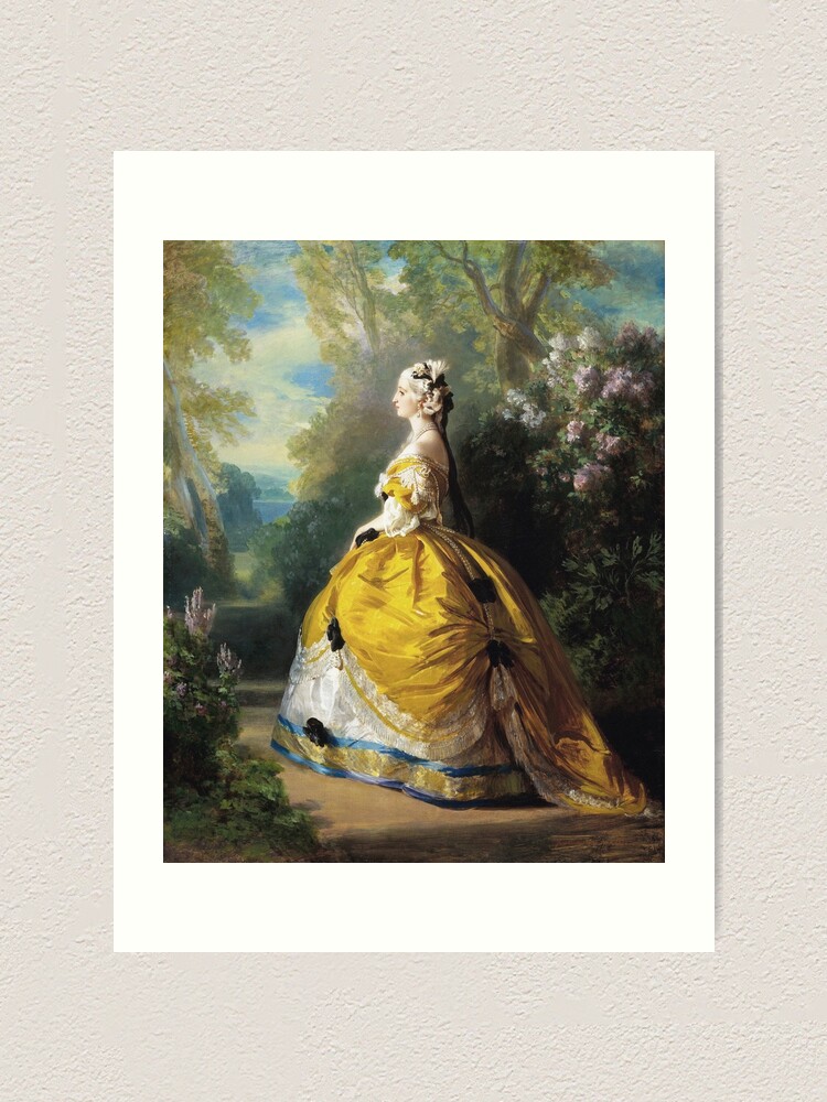 Museum Art Reproductions Portrait Of Empress Eugenie by Edouard