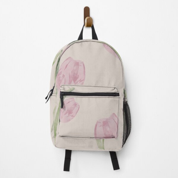 Item preview, Watercolor Pink Tulips Pattern designed and sold by livvyhandmade.