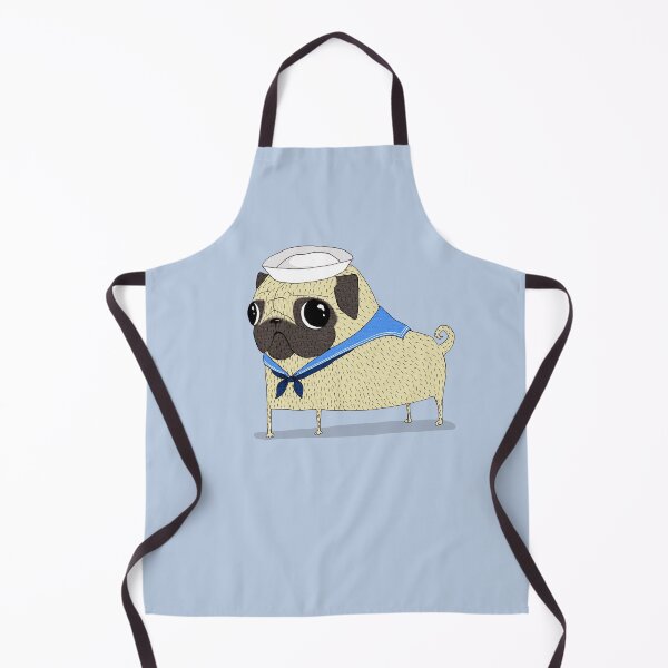 Item preview, Sailor Pug designed and sold by agrapedesign.
