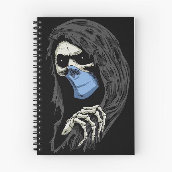 Item preview, Grim Reaper Wearing Mask designed and sold by blacksnowcomics.