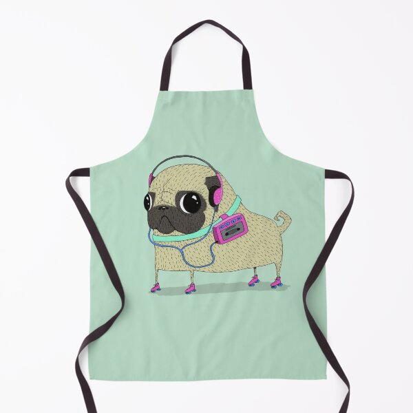 Item preview, 80s Roller skate pug designed and sold by agrapedesign.