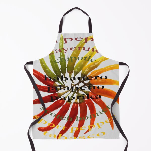 Item preview, Chili Color Wheel With Hot Pepper List designed and sold by taiche.
