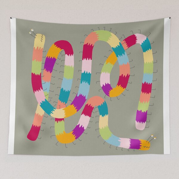 Item preview, Funny cute centipede designed and sold by nadiachamorra.