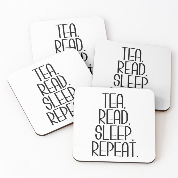 Item preview, Tea Read Sleep Repeat designed and sold by DanaAndTheBooks.
