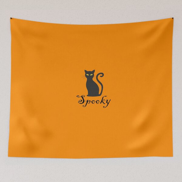 Item preview, Spooky Black Cat Halloween designed and sold by ThingsByJoy.