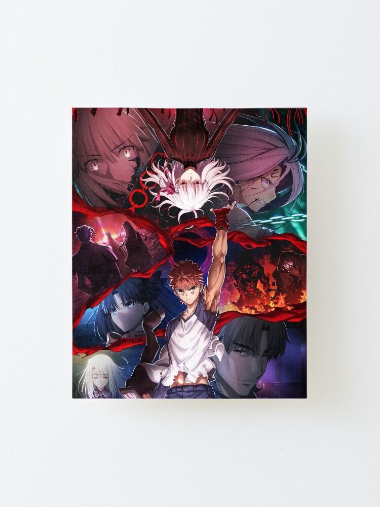 Fate Stay Night Heaven S Feel Iii Mounted Print By Imzouzou Redbubble