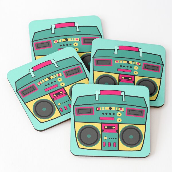 Item preview, Boombox radio retro designed and sold by DiscoDaisyy.