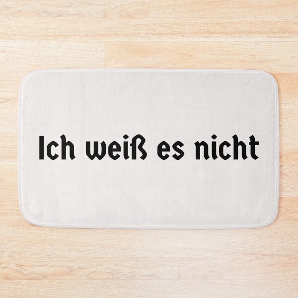 Item preview, Ich weiß es nicht I don't know Deutsch German  designed and sold by Time4German.