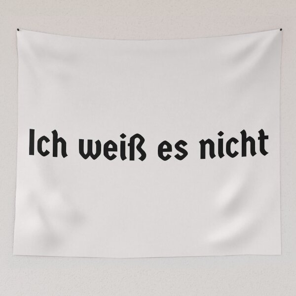 Item preview, Ich weiß es nicht I don't know Deutsch German  designed and sold by Time4German.