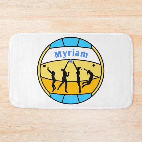 Item preview, Myriam loves volleyball designed and sold by Attiva.