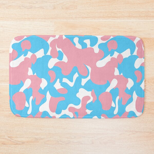 Item preview, Pink & blue camouflage designed and sold by BobaPuma.