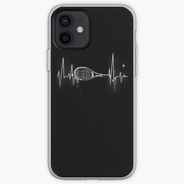 Latido de tenis Funda blanda para iPhone