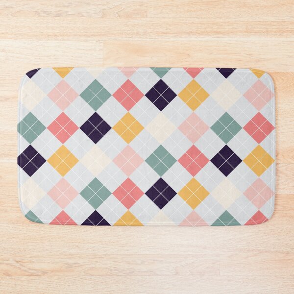 Item preview, Square | Pattern | Colorful | Retro | designed and sold by Minimalwiz.