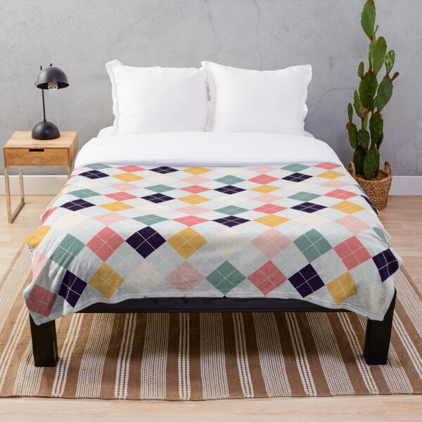 Item preview, Square | Pattern | Colorful | Retro | designed and sold by Minimalwiz.