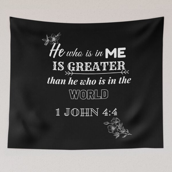 Item preview, He who is in me is Greater. designed and sold by Dankio.