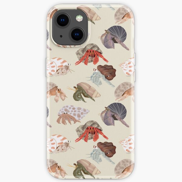 Hermit Crabs Pattern iPhone Soft Case