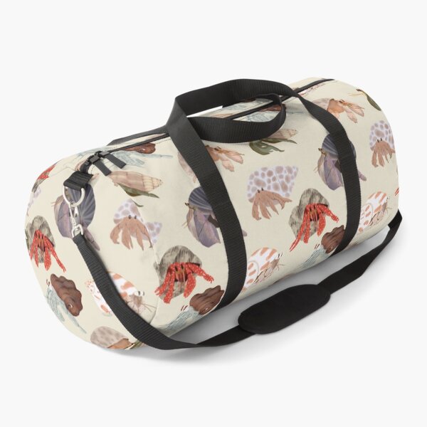 "Hermit Crabs Pattern" Duffle Bag by amymh Redbubble