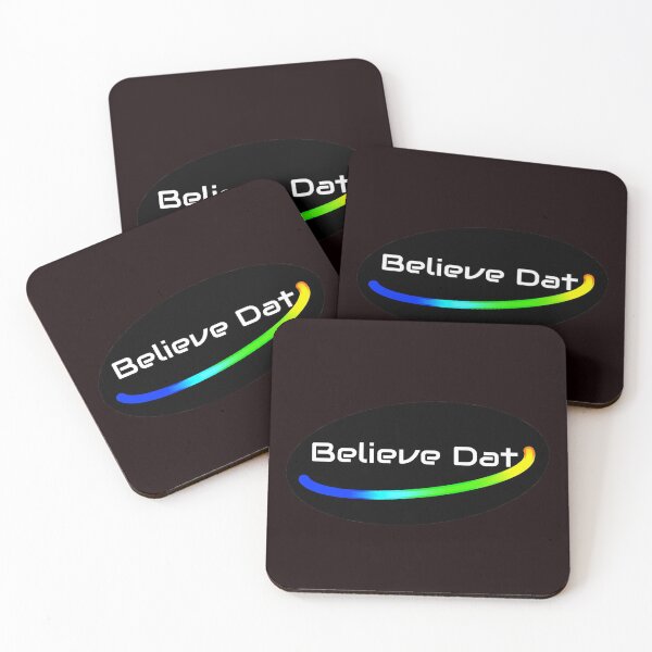 Item preview, Believe Dat multi colour swoosh modern font designed and sold by glowvim.