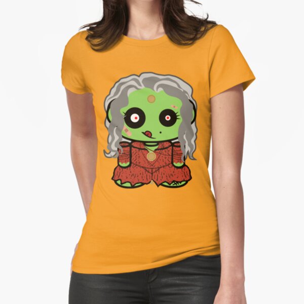 O'gra Zombio'bot Fitted T-Shirt