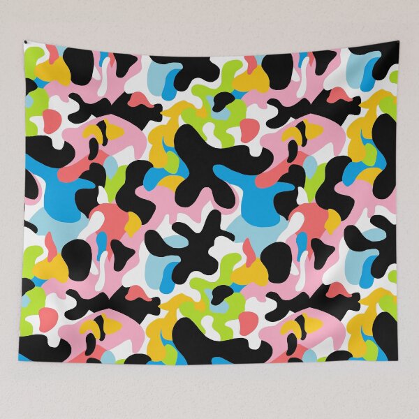 Item preview, Colorful camouflage designed and sold by BobaPuma.