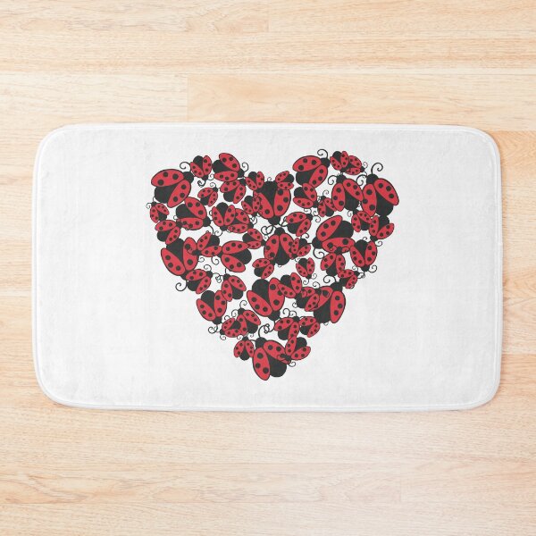 Item preview, Lady Bug Heart designed and sold by kmoblenes.