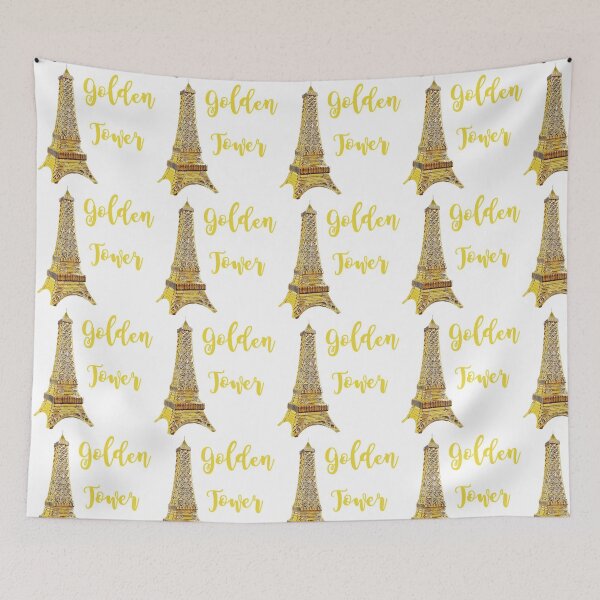 Item preview, golden tower designed and sold by voicivoila.