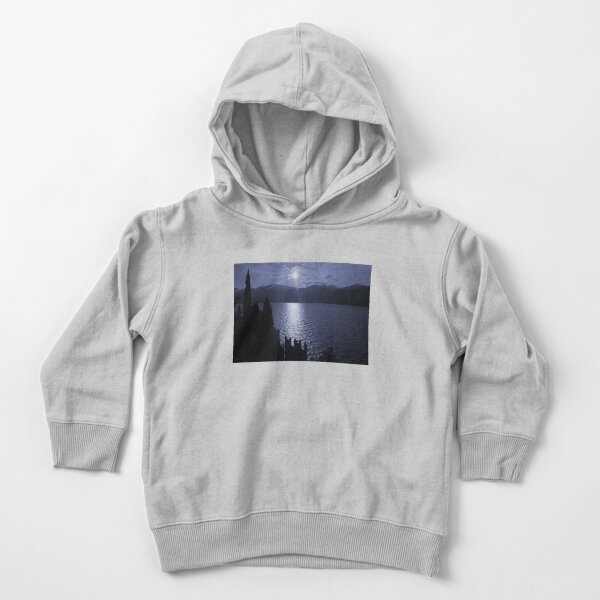 Lago di Garda, in blue Toddler Pullover Hoodie