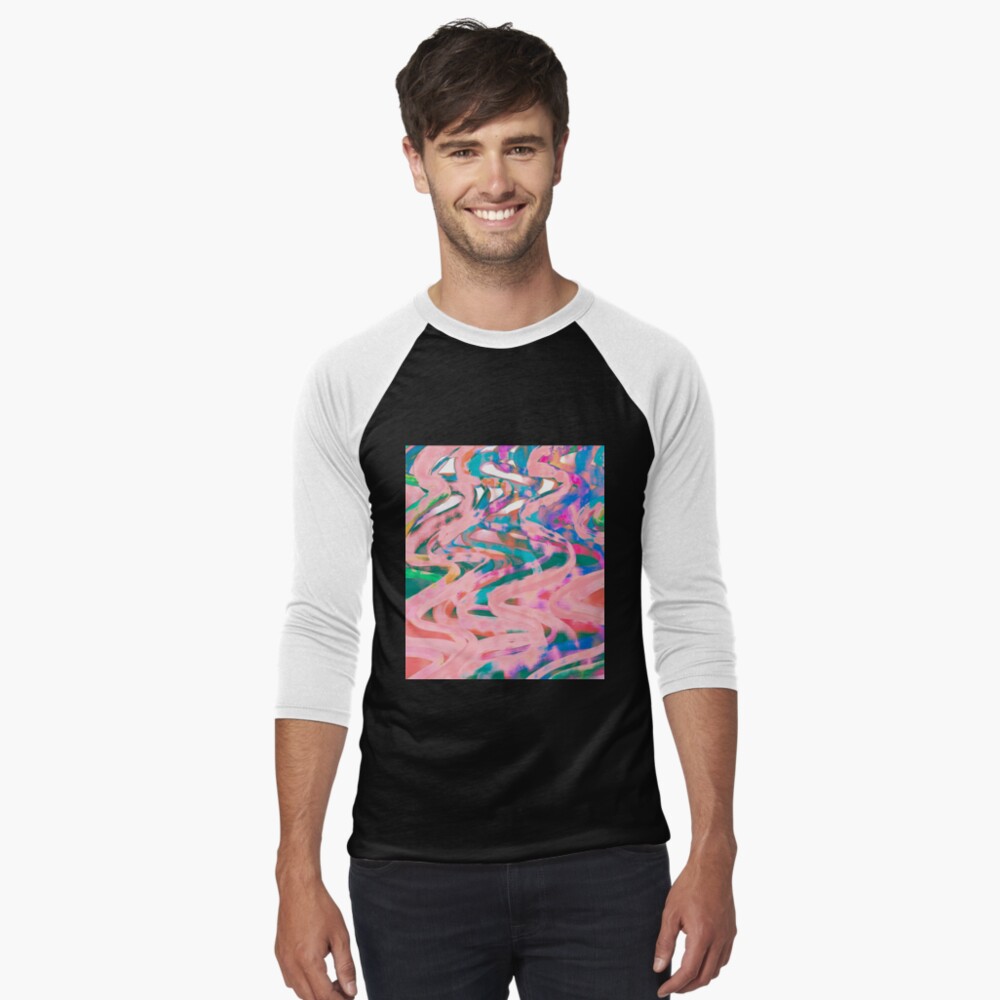 Item preview, Baseball ¾ Sleeve T-Shirt designed and sold by OneDayArt.