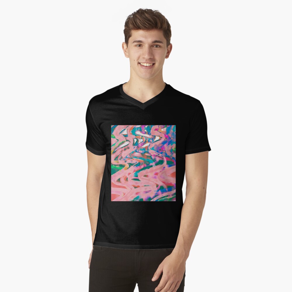 Item preview, V-Neck T-Shirt designed and sold by OneDayArt.