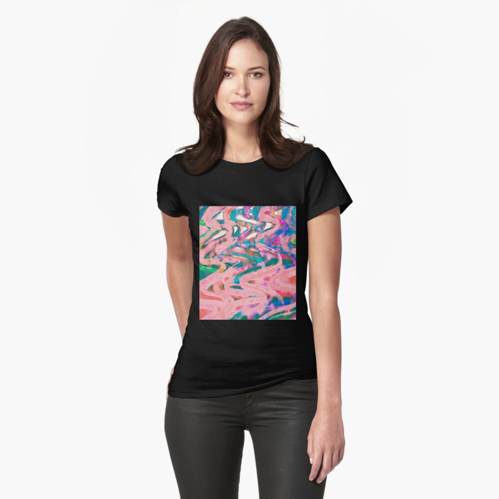 Item preview, Fitted T-Shirt designed and sold by OneDayArt.