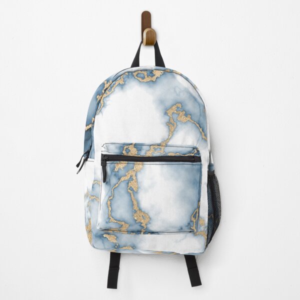 Item preview, Blue Moon Marble with Gold Foil Accents designed and sold by TeeGals.