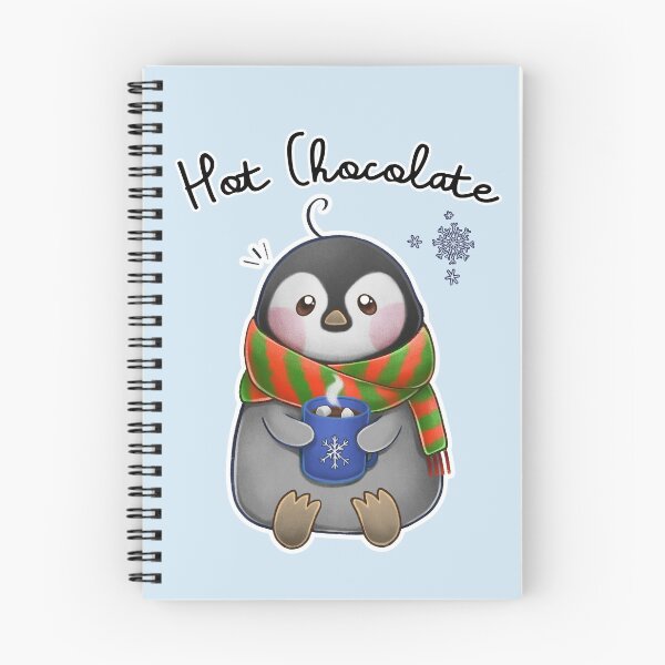 Item preview, Penguin Baby with Hot Chocolate designed and sold by YumePeachyPie.
