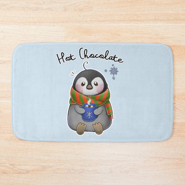 Item preview, Penguin Baby with Hot Chocolate designed and sold by YumePeachyPie.