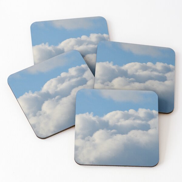 Item preview, gentle fluffy clouds over the sky designed and sold by moonaliara.