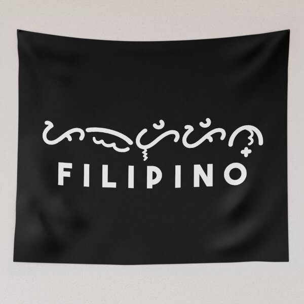 Item preview, FILIPINO IN BAYBAYIN BLACK designed and sold by aydapadi.